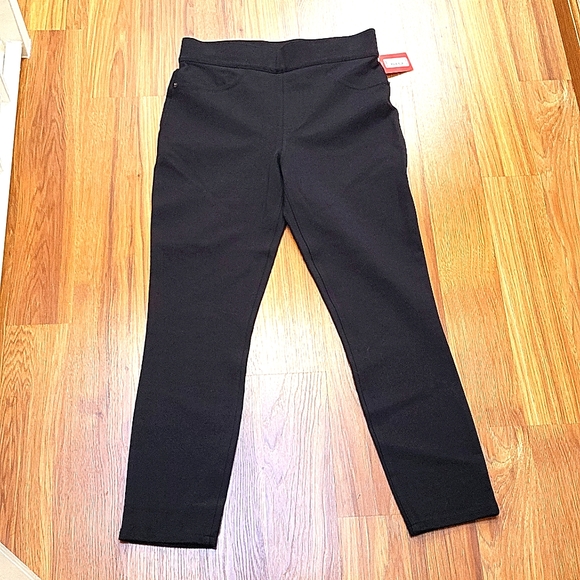 SPANX 4-Pocket Skinny in Ponte Women's Sz XS / TP  Black 20202R (New)